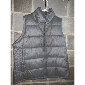 Gray vest